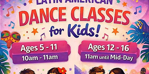 Latin American Dance Class for Kids