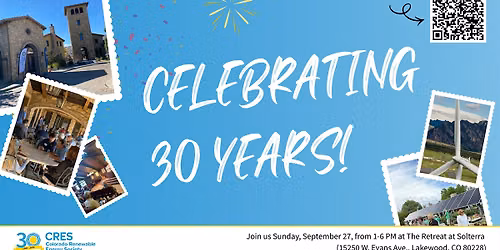 CRES 30th Anniversary Celebration