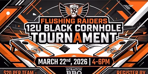 CORNHOLE TOURNAMENT!! Adult bracket and kids bracket