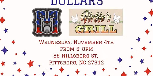 Dining for Dollars at Virlie's