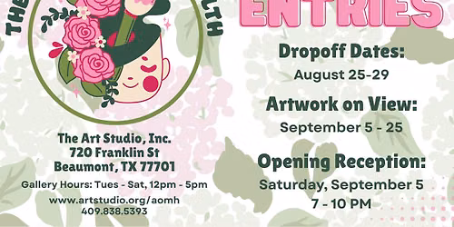 "The Art Of Mental Health" Open-Entry Art Exhibition at TASI