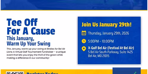 Birdies for Bel Air Lions: A Virtual Golf Tournament Fundraiser