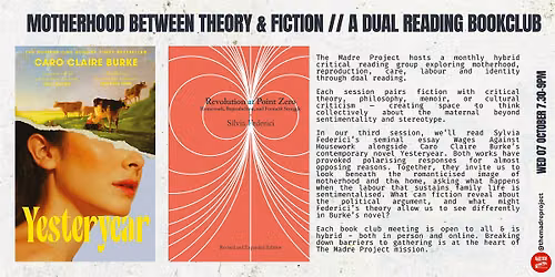 BOOKCLUB \/\/ motherhood between theory & fiction