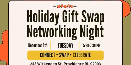 Holiday Gift Swap Networking Night for Small Businesses