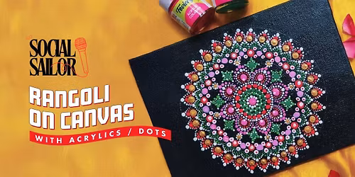 Rangoli on Canvas Workshop - Bangalore