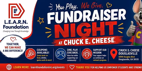 Back to School Celebration and Fundraiser Night!