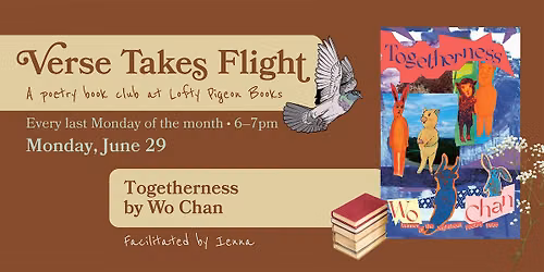 Verse Takes Flight: A Poetry Book Club at Lofty Pigeon Books