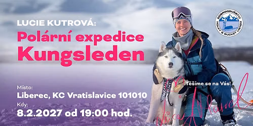 Lucie Kutrov\u00e1: Pol\u00e1rn\u00ed expedice Kungsleden \/ Liberec