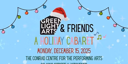 Green Light Arts & Friends: A Holiday Cabaret