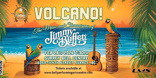 Volcano! Band Live at the Surrey Bell Performing Arts Centre