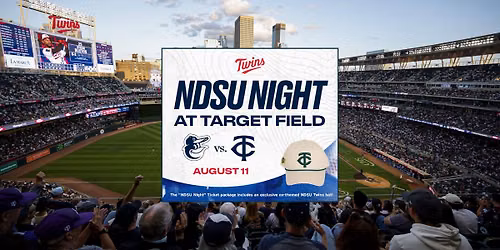 NDSU Night at Target Field + Pregame Social \u26be
