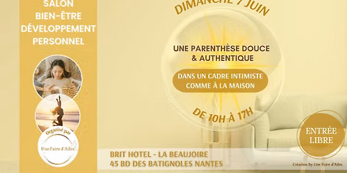 Salon Bien-\u00catre "Comme \u00e0 la maison"