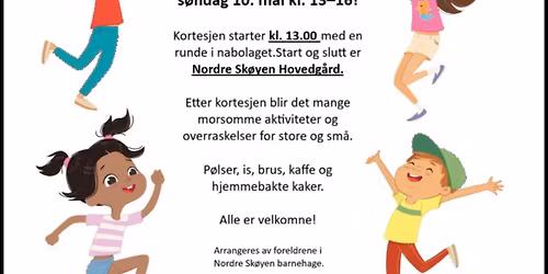 Kortesje og familiedag i Sk\u00f8yenparken 