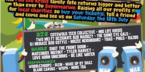 The Mid Life Krisis charity summer fun day and fete