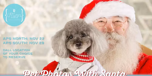 Pet Photos with Santa at APS NORTH