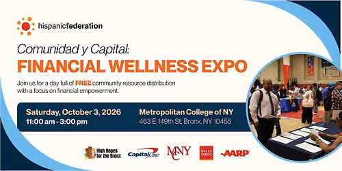 Comunidad y Capital: Financial Wellness Expo