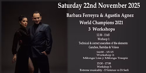 Workshops with Barbara Ferreyra & Agustin Agnez 2025