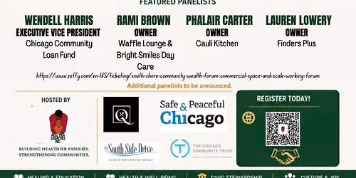South Shore Community Wealth Forum Session 2
