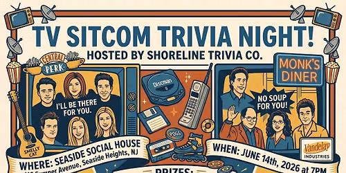 TV Sitcom Trivia at Seaside Social House