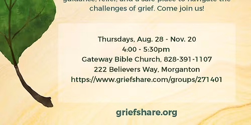 Grief Share Support Group