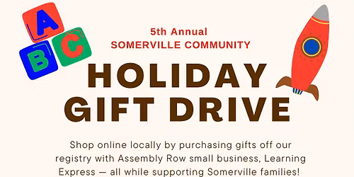 2025 Somerville Toy Drive Gift Wrapping Party