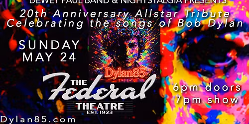 Dylan85: Celebrating the songs of Bob Dylan