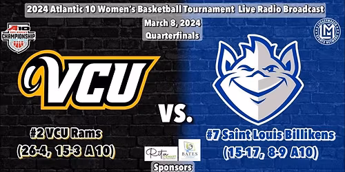 VCU Rams at Saint Louis Billikens Womens Basketball