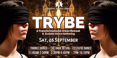 Ecstatic Dance London: TRYBE\u00ae Full Moon \u2013Trance Dance, Rage Ritual\u00ae + Cacao