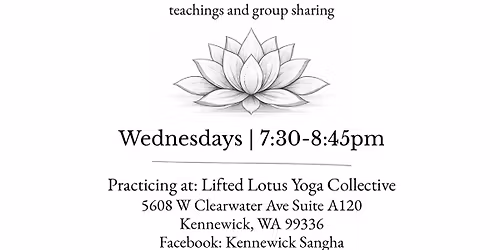 Recovery Dharma \u2013 Weekly Meditation & Discussion at Lifted Lotus