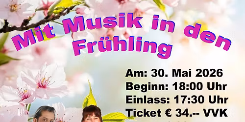 Mit Musik in den Fr\u00fchling