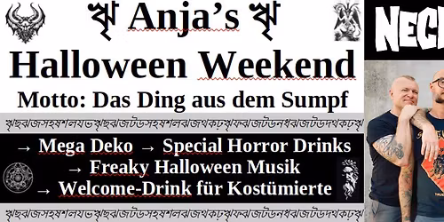 LIVE: Neckarions \u09e0 Anja\u2019s \u09e0 Halloween Weekend - Part 2