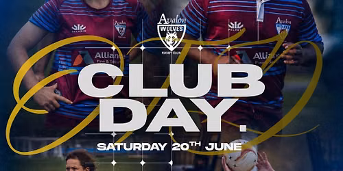 Avalon RFC Club Day 2026 — Ricoh Sports. Center 237 Taita dr, Avalon, Lower Hutt, New Zealand