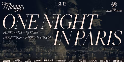 New Year's Eve 2026 at City Hall | Funktastix | DJ Koen