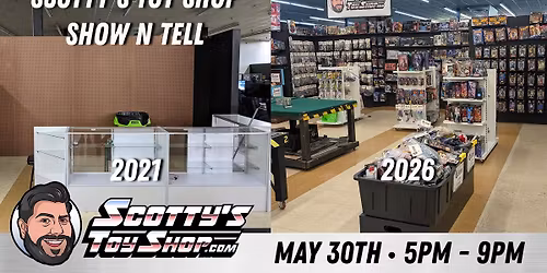 Scotty's Toy Shop Turns 5! Show N Tell!