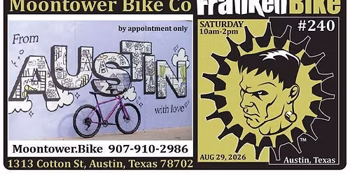 FrankenBike Austin # 240 at Moontower Bike Co
