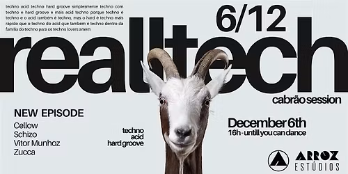 Realltech Cabr\u00e3o Session @ Arroz Est\u00fadios