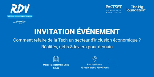 RDV M\u00e9tiers inclusifs de demain par Generation France
