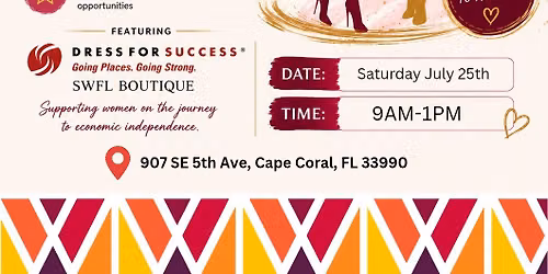 Sip & Shop at Dress for Success Boutique 