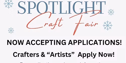 2nd Holiday Spotlight Craft Fair