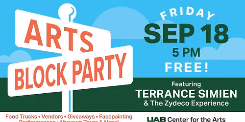 2026 Arts Block Party feat. Terrance Simien & The Zydeco Experience
