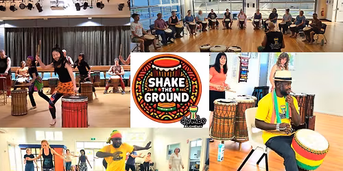 Shake the Ground \u2013 African Drum and dance workshops - Spring Ed 2026 (Vol 3)
