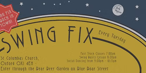 SWING FIX - Tuesday swing dance classes in Oxford