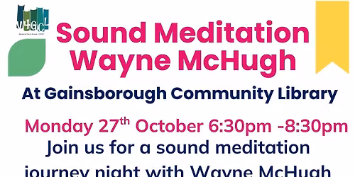Sound Meditation with Wayne McHugh