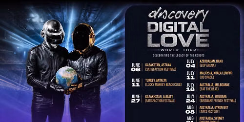 DISCOVERY DAFT PUNK EXPERIENCE | Metro Theatre, Sydney
