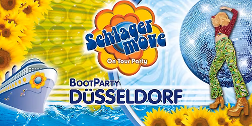 D\u00fcsseldorf: Schlagermove TAGES-Bootparty