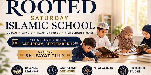 ROOTED \u2014 Saturday Islamic School