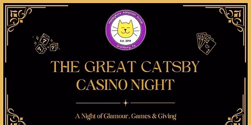 The Great Catsby Casino Night