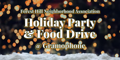 FHNA Holiday Party & Food Drive