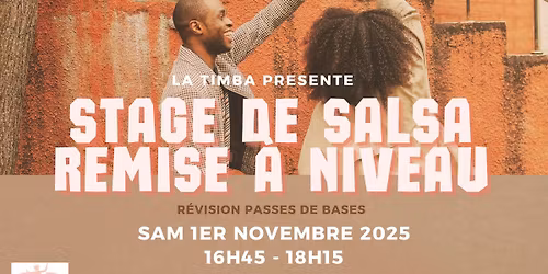 Stage de remise \u00e0 niveau salsa