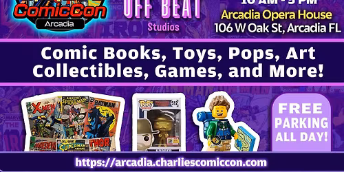 Charlie\u2019s Arcadia Con